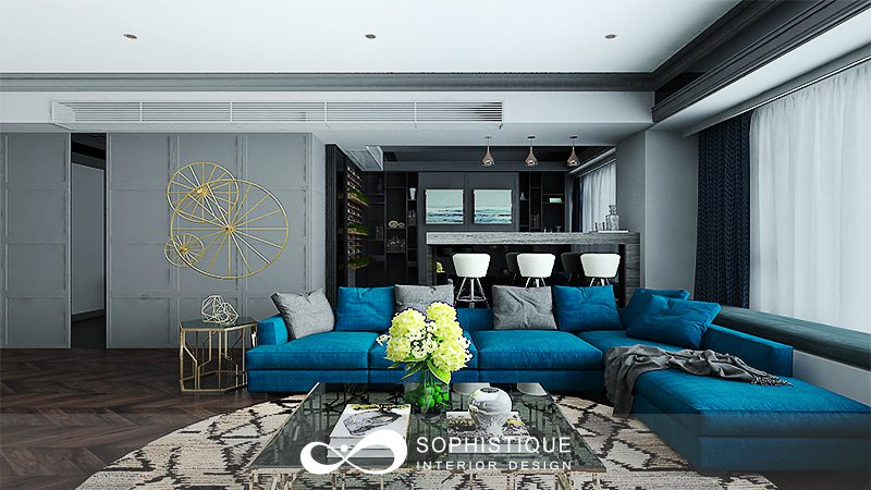 Residential Interior Design-Providence Bay Residential Design-Living Room Design 01